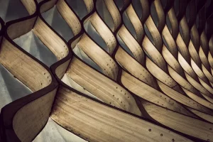 تصميم مطبخ خشبي حديث