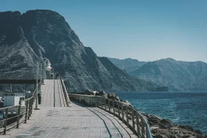 كورنيش جدة على طول ساحل البحر الأحمر