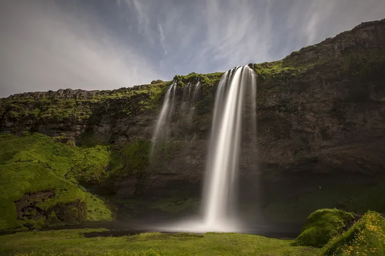 صورة للشلال الذهبي Gullfoss في ايسلندا