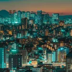 صورة لمدينة اوساكا في اليابان