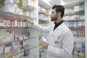 إعداد صيدلية المنزل