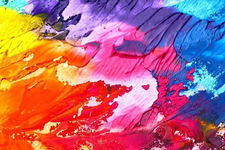 Abstract Art Original Whimsical Magical Bird