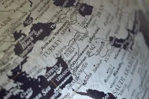 خريطة الشرق الاوسط