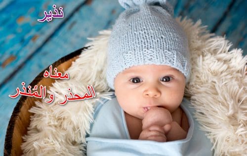 معنى اسم نذير