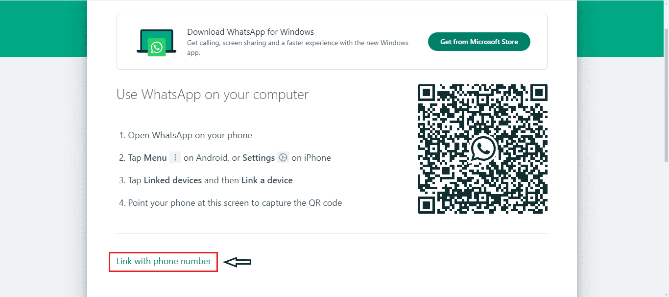 واتساب ويب QR Code