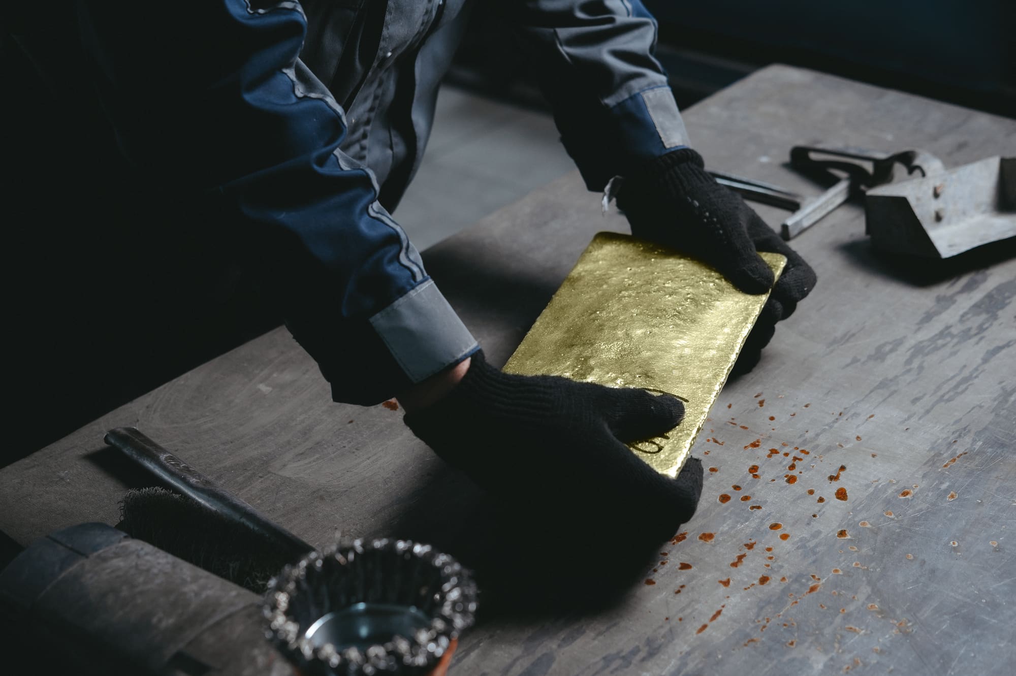 Gold mining