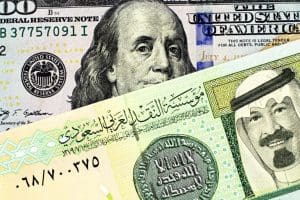 ربط الريال بالدولار