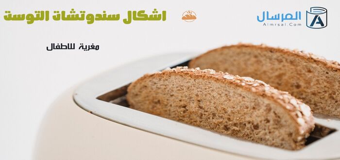 اشكال سندوتشات التوست مغرية للاطفال