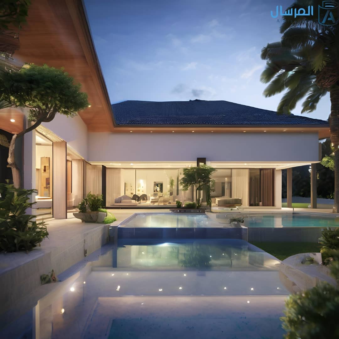 فيلا بدور واحد كبير