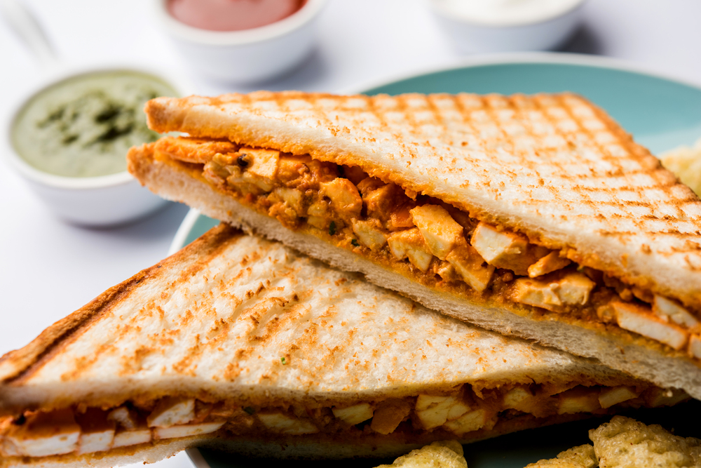 ساندويتش بانير Paneer Sandwich