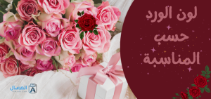 لون الورد حسب المناسبة