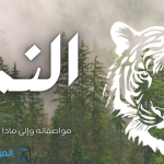 مواصفات النمر وإلى ماذا يرمز وضع شعاره