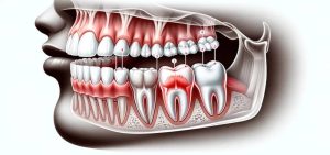 ترتيب ضرس العقل بين الاسنان