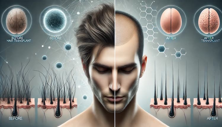 مراحل ظهور نتائج زراعة الشعر