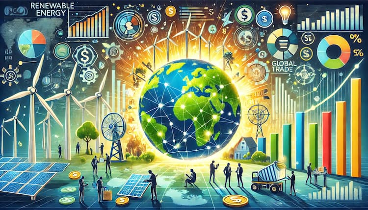 تأثير الطاقة المتجددة على الاقتصاد العالمي
