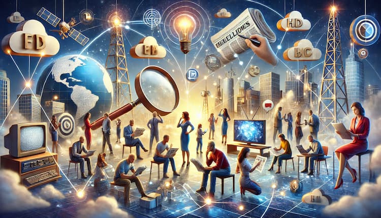 دور وسائل الإعلام في تشكيل الآراء العامة