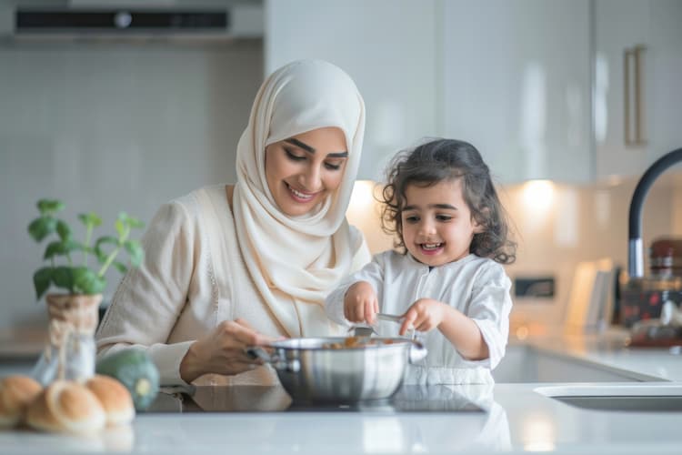 حوار بين الأم وابنتها عن شهر رمضان