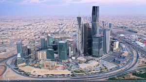 المسافة بين العاصمة الرياض والعواصم العربية المجاورة