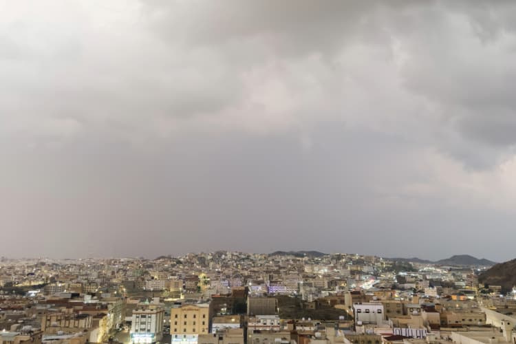 موسم الأمطار في الطائف
