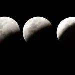 القمر الدموي في السماء