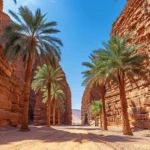 نتائج وجود المملكة في المنطقة الدافئة والجافة